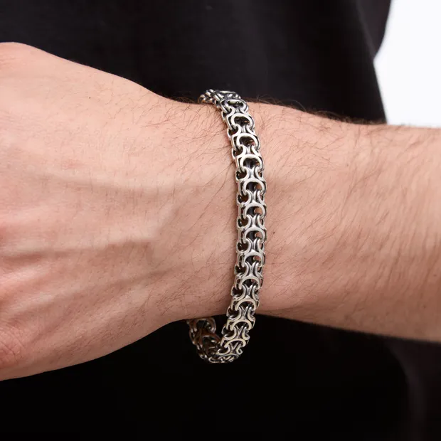 Срібний браслет Рамзес 