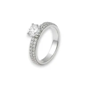 Срібна каблучка Пропозиція Широка  