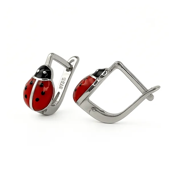  Срібні Сережки Бедрики 