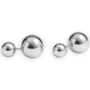 Срібні сережки Кульки  