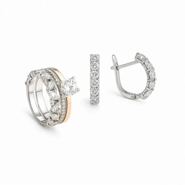 Срібний набір Кохана 