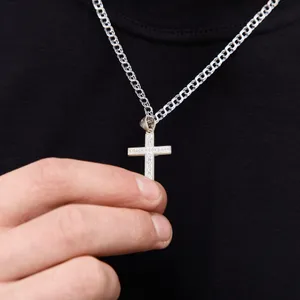 Серебряный крестик Нежность большой   зображення 5