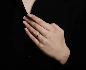 Подарунок для коханої срібна каблучка Мить  зображення 2