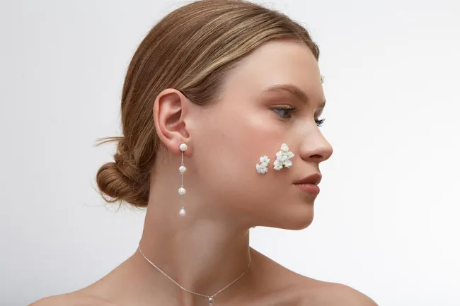 Срібний набір Роса  зображення 3