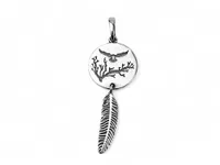 Срібна підвіска Селевіт