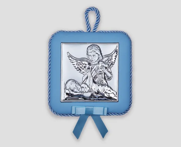 Срібна ікона дитяча Ангелятко MA/DM607-L(C\R)