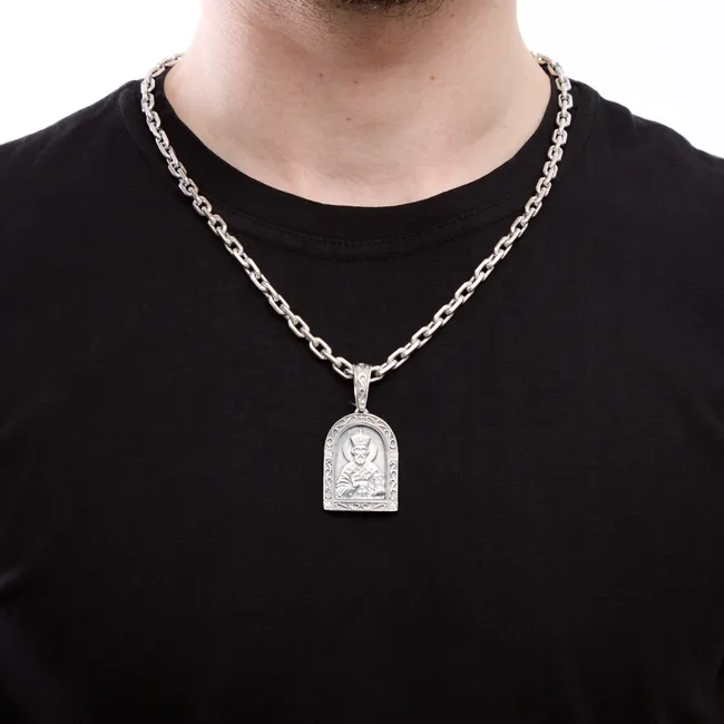 Silver pendant Saint Nicholas   зображення 3