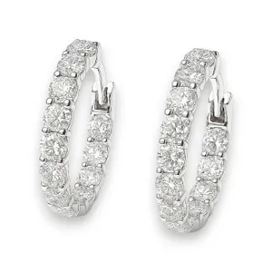 Silver earrings congo Mavka 