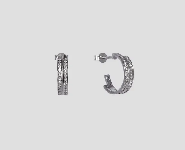Срібні сережки пусети Каріна 1192