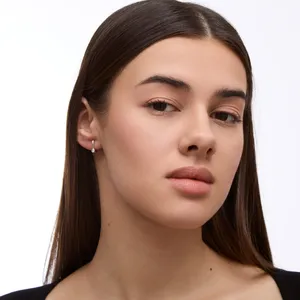 Срібні сережки англійська застібка Еліза   зображення 4