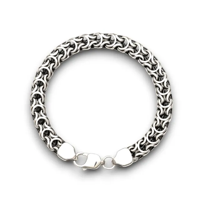 Срібний браслет Рамзес 