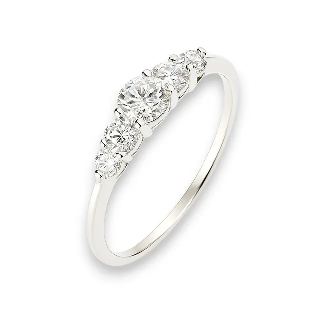 Срібна каблучка Джулія  