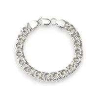 Срібний браслет класичний бісмарк 