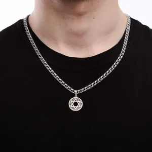 Срібна підвіска Зірка Давида  зображення 2