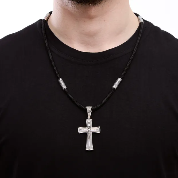 Срібний чоловічий набір Життя 