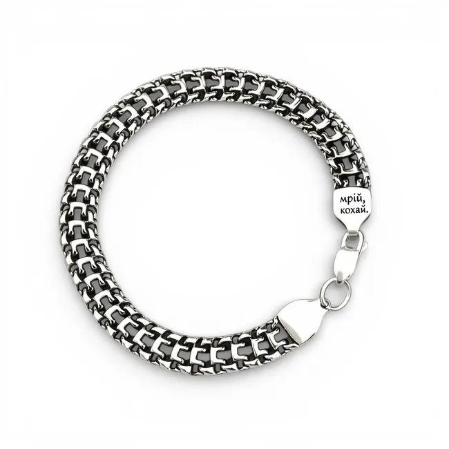 Срібний браслет Фараон 