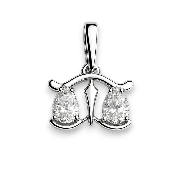 Срібна підвіска Терези