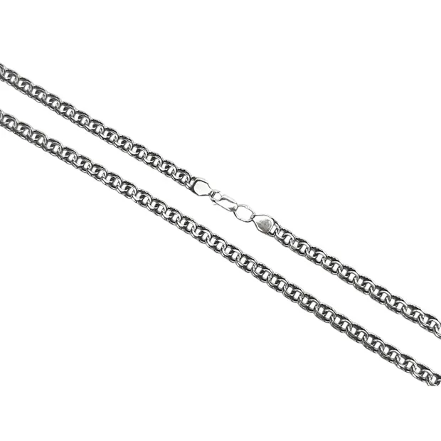 Срібний ланцюжок Плоский Бісмарк 