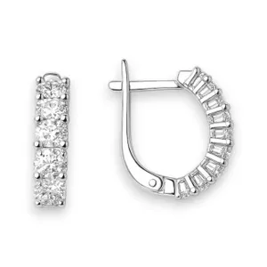 Срібні сережки Рікс  