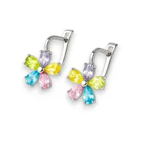 Срібні сережки Еда 