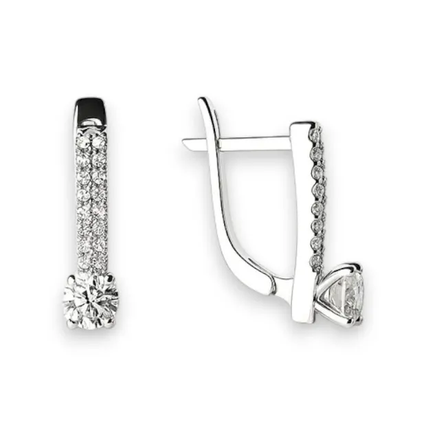 Срібні сережки Верона 