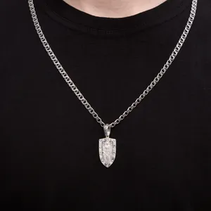 Срібна підвіска Щит Архангел   зображення 3