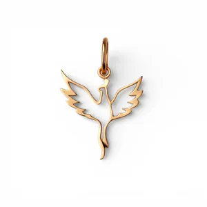 Срібна підвіска Фенікс   зображення 4