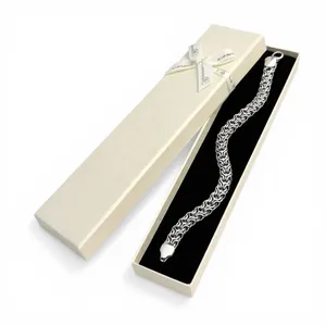 Срібний чоловічий браслет Рамзес та коробка під браслет Romance 