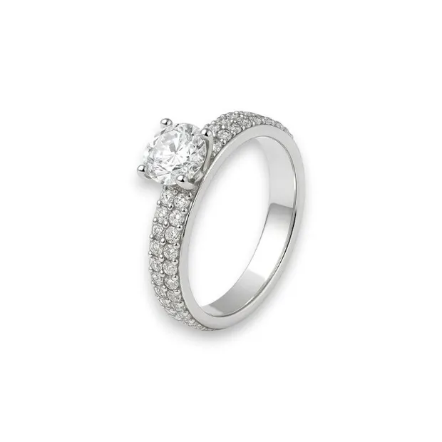 Silver Ring Marriage Proposal¶Wide