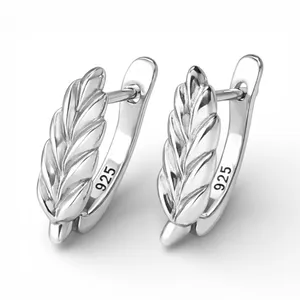 Серебряные Серьги Колосок 