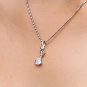 Срібна підвіска Діва  зображення 4