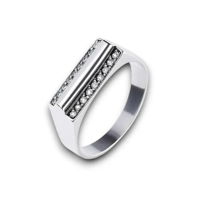Срібний чоловічий перстень Ксеркс  
