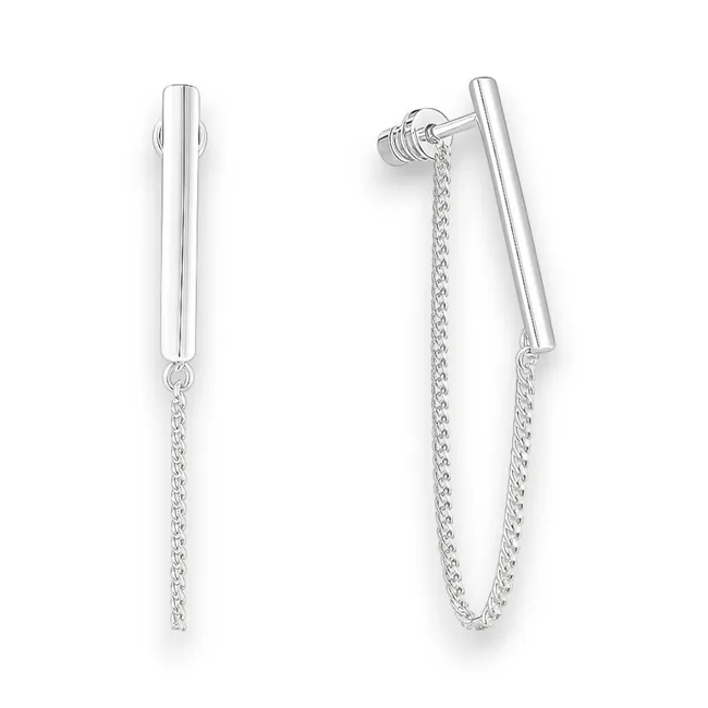 Срібні сережки трансформери Уельс  