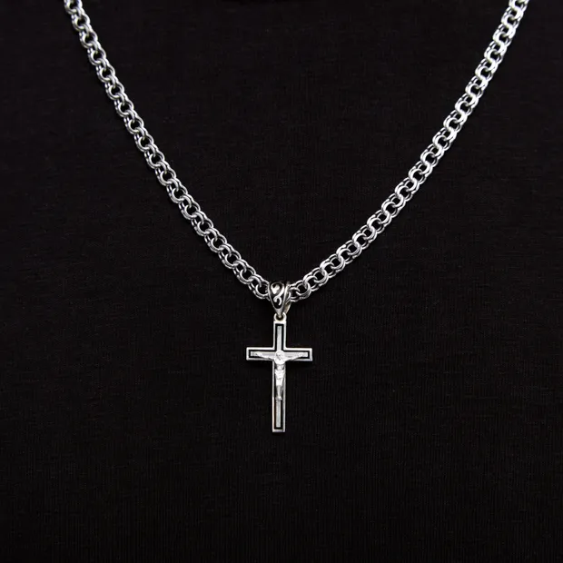 Срібний чоловічий набір Ніжність