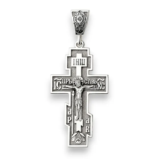 Срібний хрестик Дар  