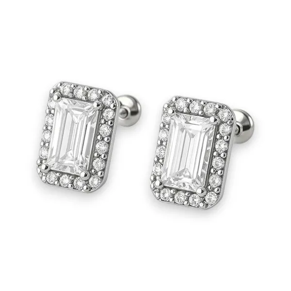 Silver earrings Aphrodite