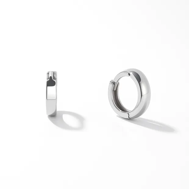 Silver earrings congo florencia