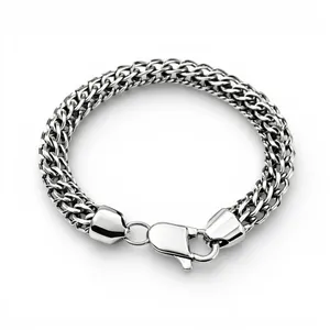 Срібний браслет Пітон  