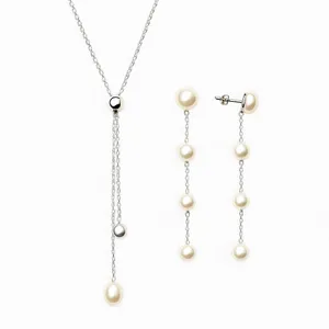 Срібний набір Роса 