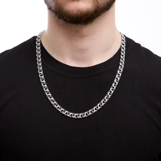 Срібний ланцюжок Класичний Бісмарк 