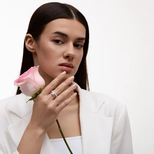 Срібна каблучка Кохана   зображення 5