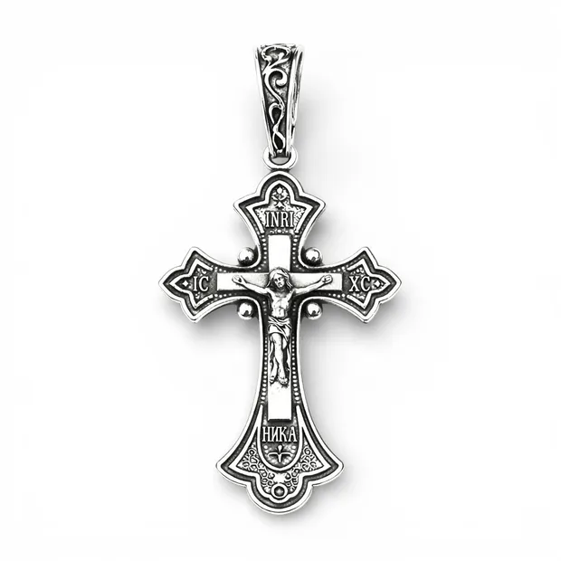 Срібний хрестик Наснага 