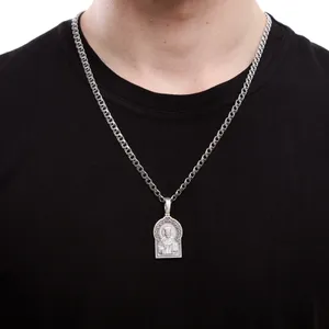 Серебряная подвеска Николай Чудотворец   зображення 3