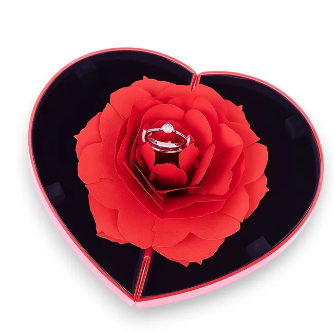 Gift Case Heart Flower 
