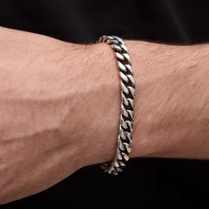 Срібний браслет Панцирний   зображення 3