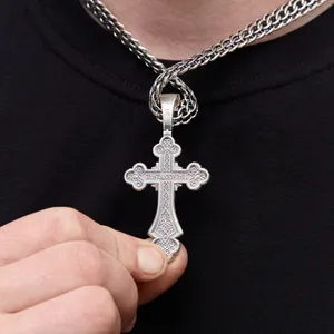 Серебряный крестик Сильный   зображення 3