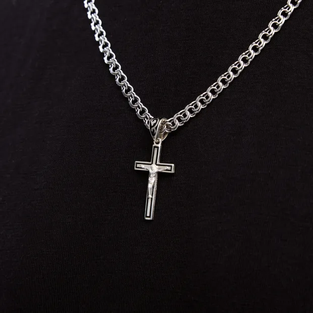 Срібний чоловічий набір Ніжність