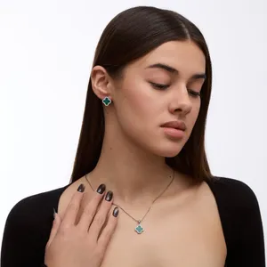 Срібний набір Конюшина  зображення 2