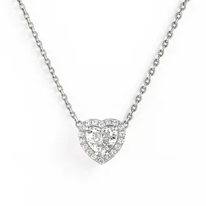 Срібне кольє Марсель Сердечко  