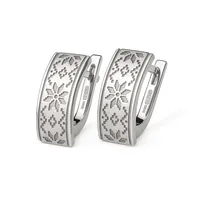 Срібні сережки Орнамент
